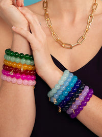 Glass Bead Bracelets