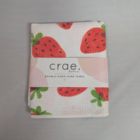 Hand Towel, Double-sided, Strawberry Days