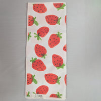 Hand Towel, Double-sided, Strawberry Days