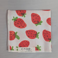 Washcloth, Double-sided, Strawberry Days