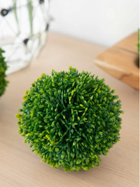 Faux Boxwood Ball - Small