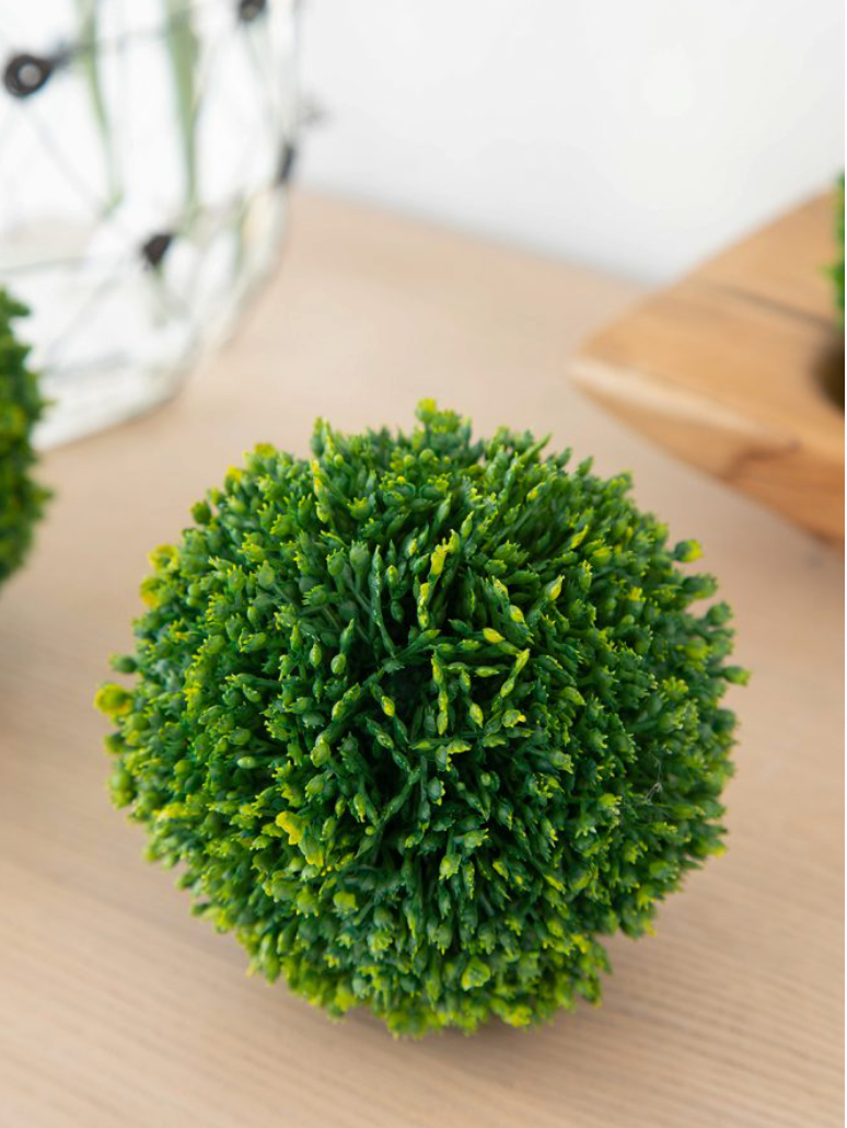Faux Boxwood Ball - Small