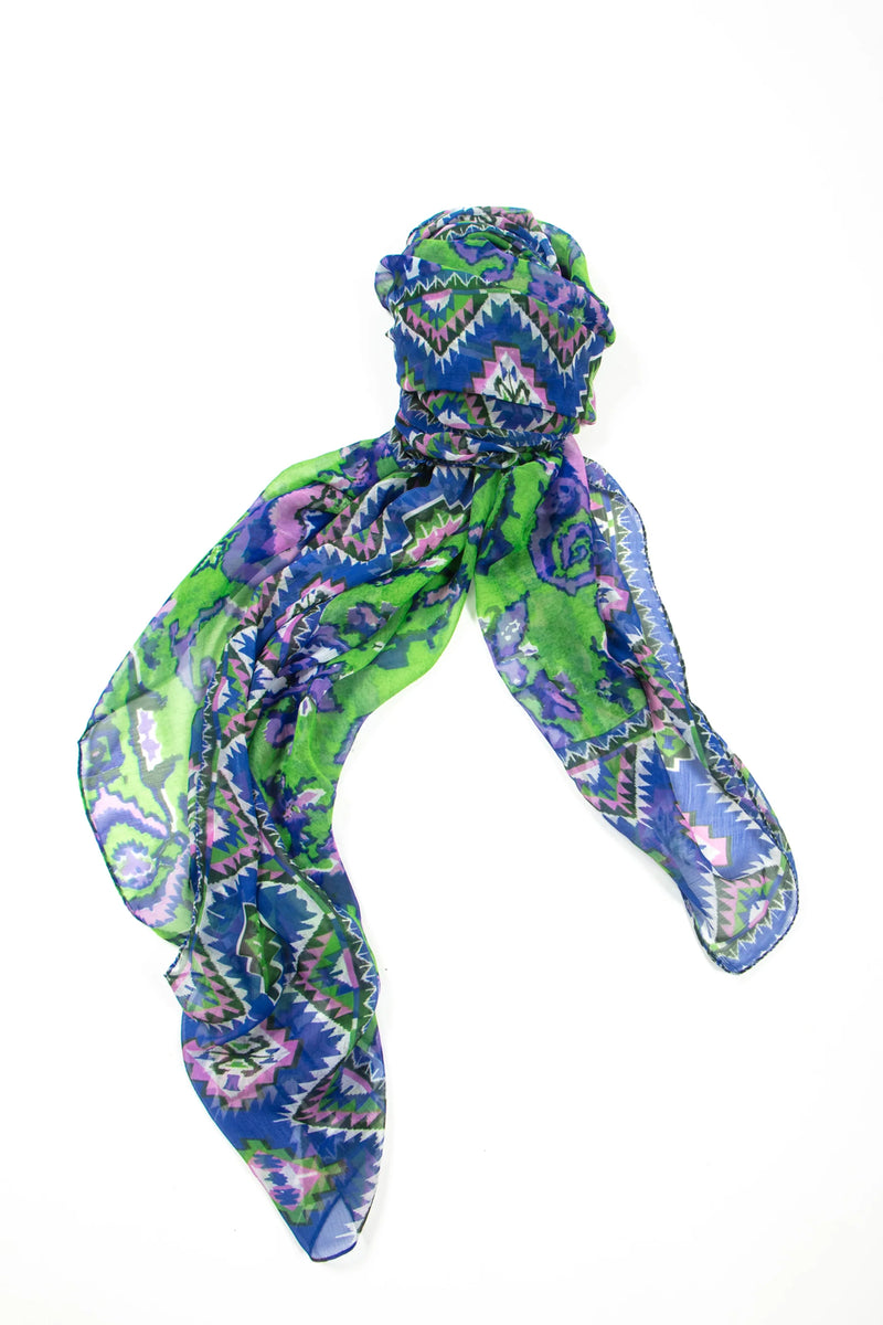 Positano Scarf - Verde