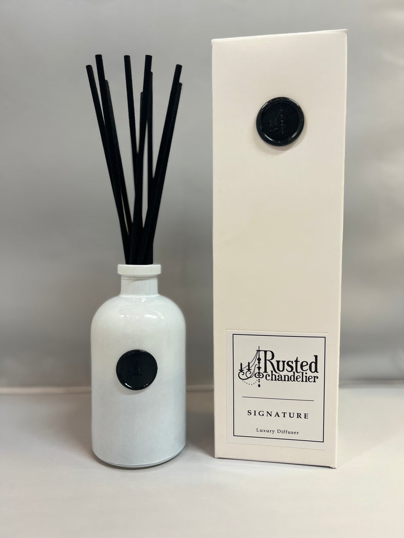 RC Diffuser - White Glass