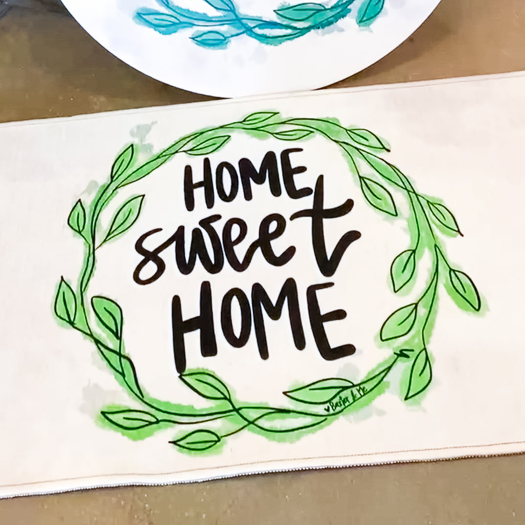 Home Sweet Home Floormat
