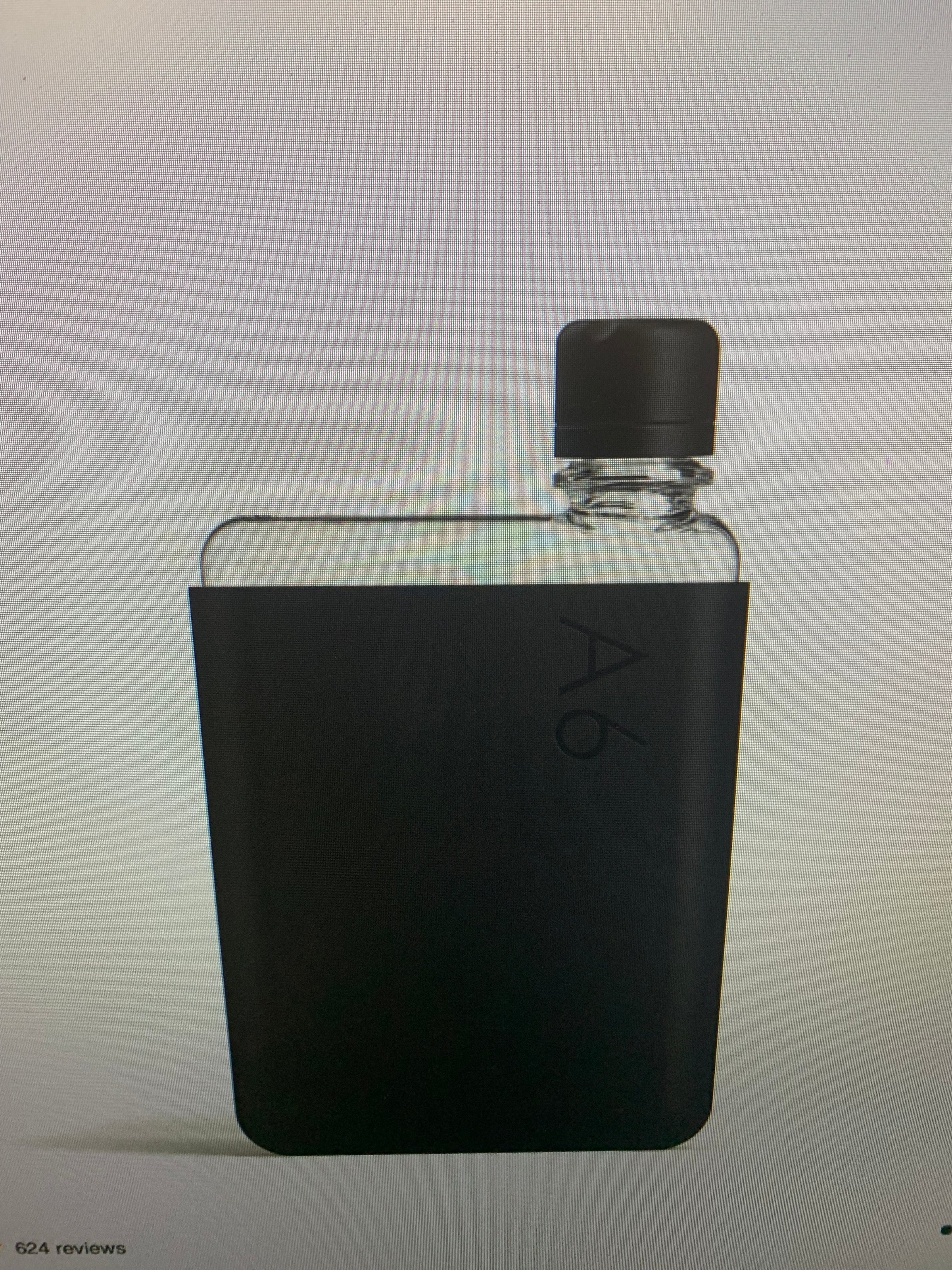 MemoBottle w/Black Ink Sleeve 12oz