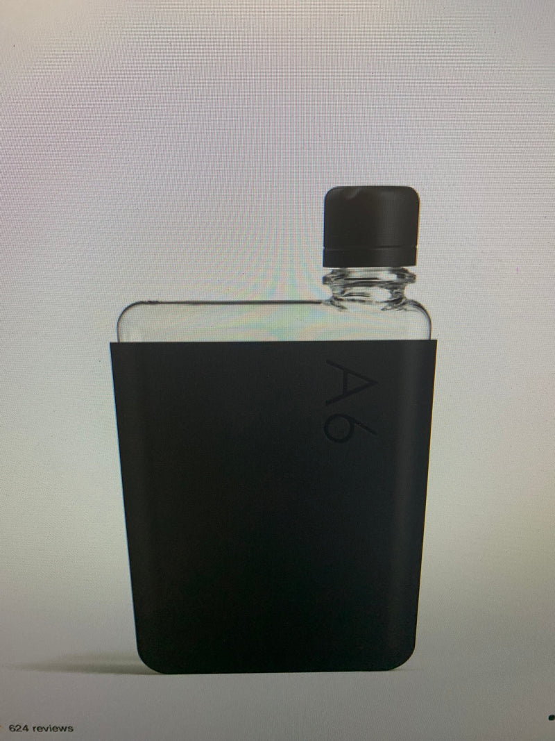 MemoBottle w/Black Ink Sleeve 12oz