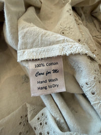 Tan Blouse, hand-made