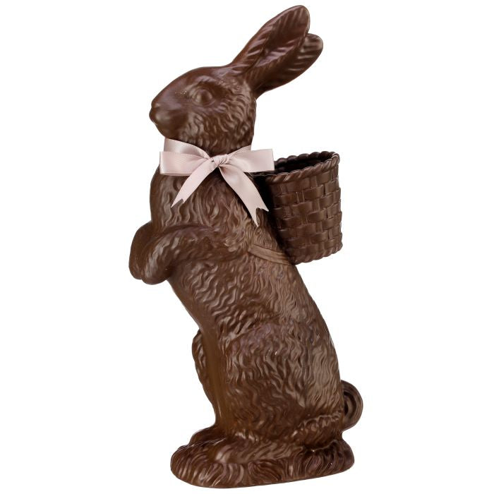Bunny - "Chocolate" w/Basket  14"