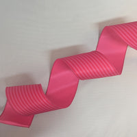 Ribbon Bolt - Pink Monochrome Stripes 4"
