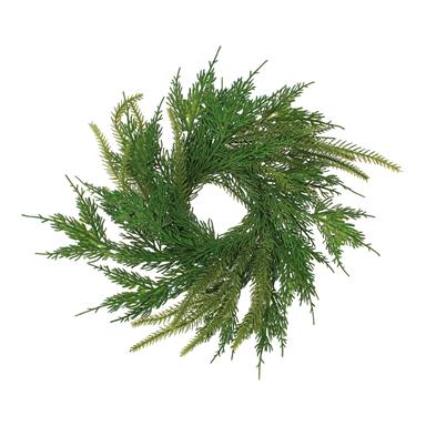 Mixed Pine Table Wreath 12"