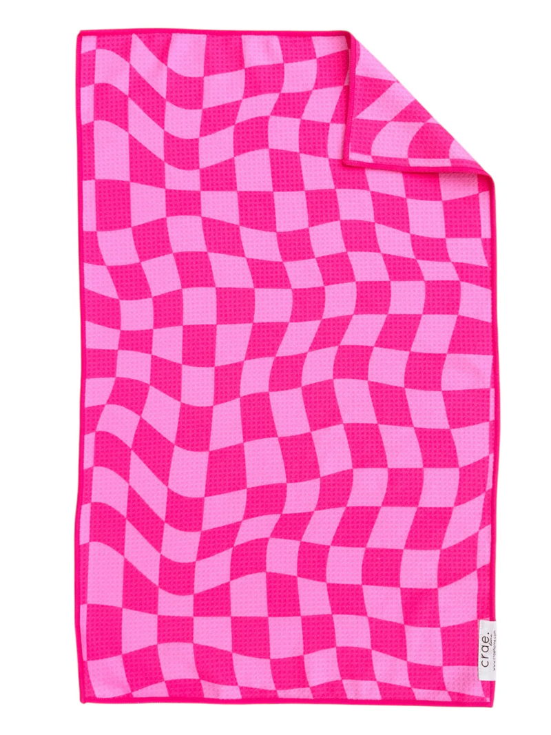 Hand Towel, Double-sided, Pinkstir