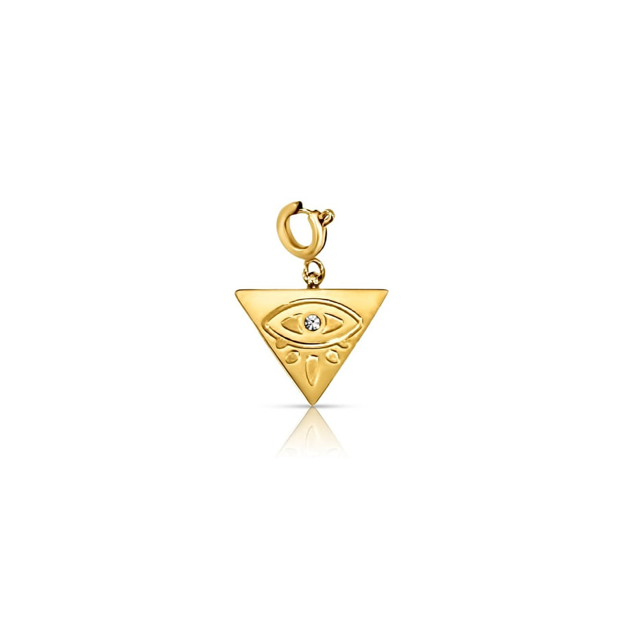 Lucy Geometric Evil Eye Charm