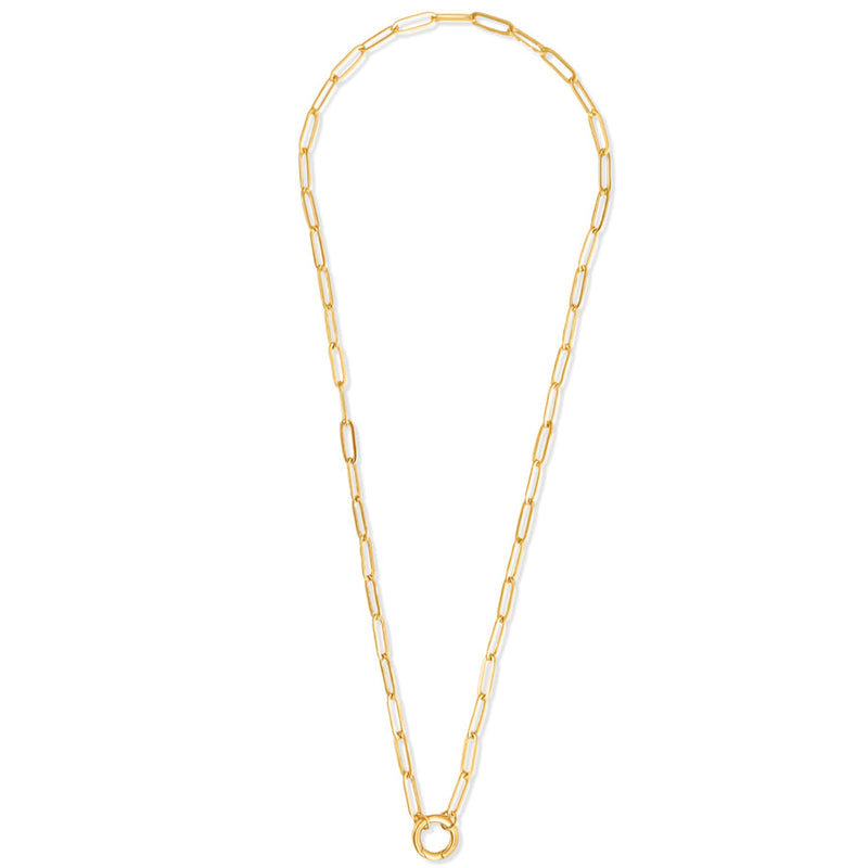 Margaret Paper Clip Necklace