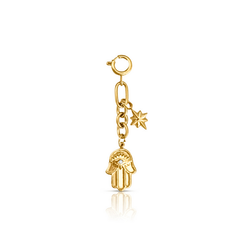Elara Hamsa Charm