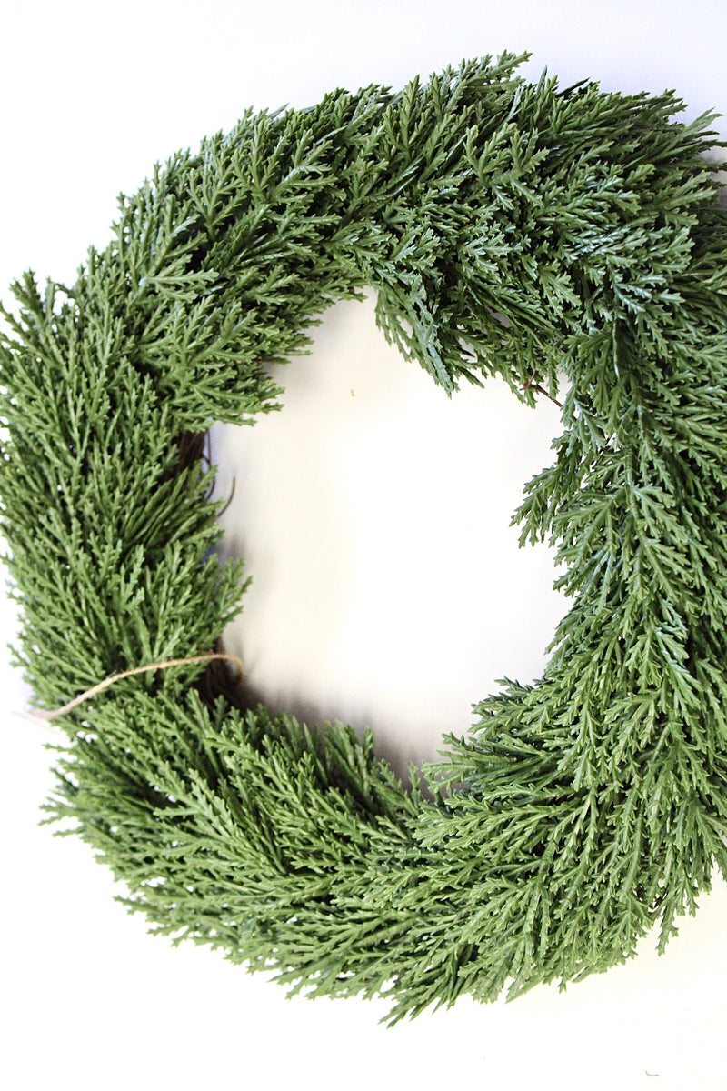 Small Cedar Wreath - Pierce