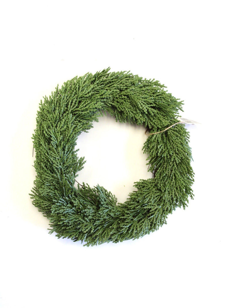 Small Cedar Wreath - Pierce