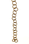 Gold Glittered Chain Garland