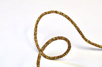 Gold Glittered Rope Garland
