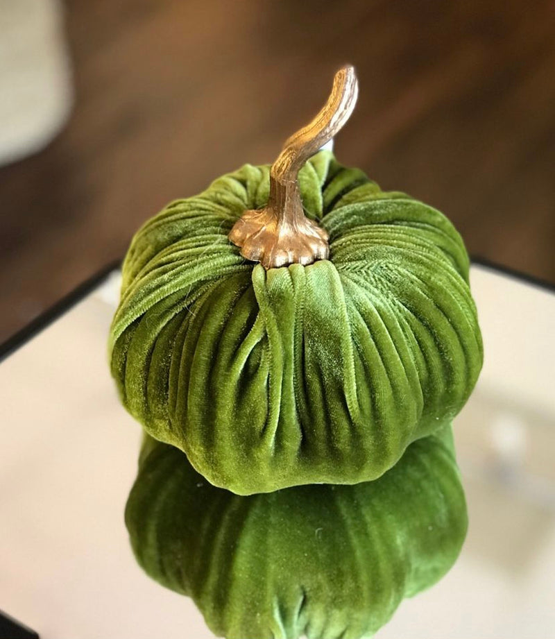 Velvet Pumpkin - Green