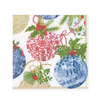 Cocktail Napkin - Porcelain Ornament