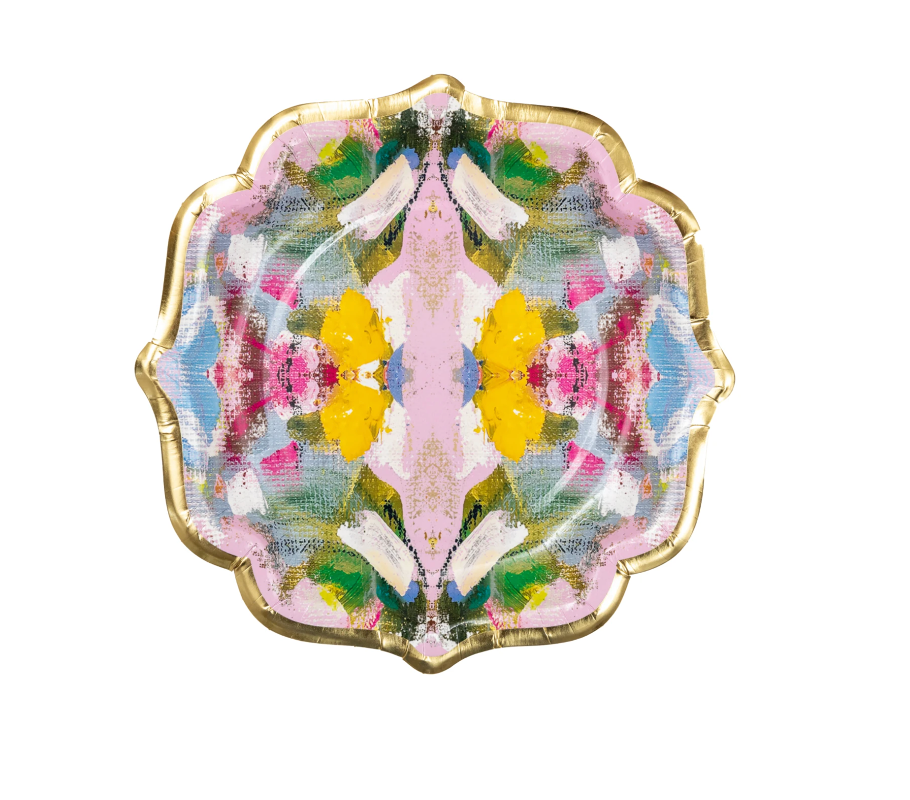 Poppy Pink Cocktail Plates