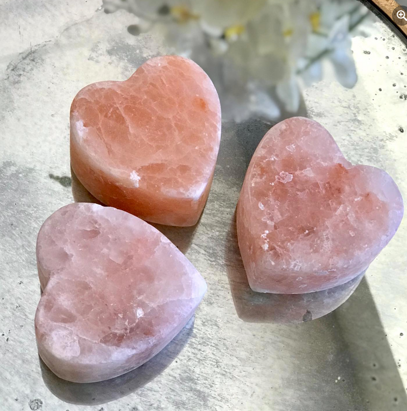 Pink Salt Heart