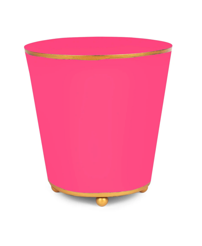 Colorblock Round Cachepot - Pink