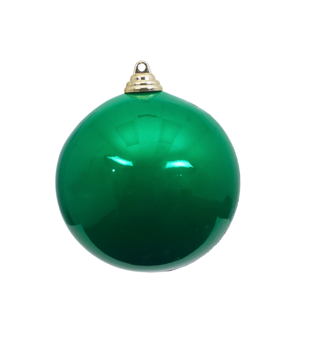 Candy Apple Emerald Ornament - 5"