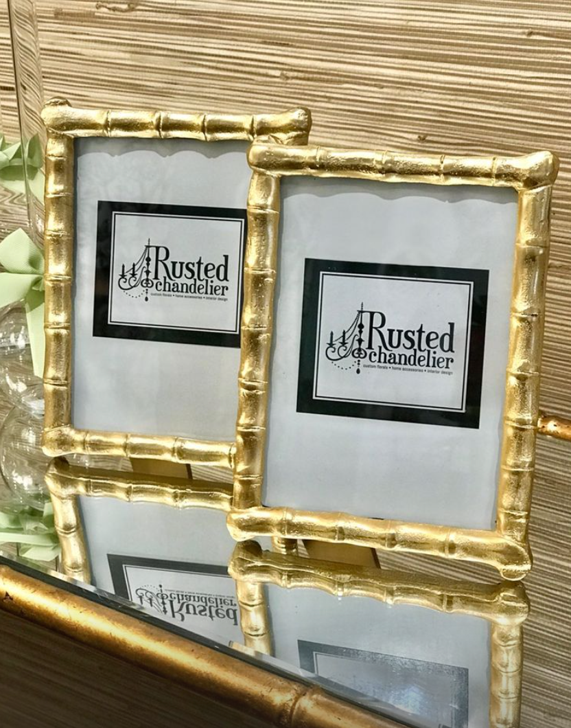 Gold Bamboo Picture Frame - 5x7