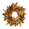 Gold Eucalyptus and Magnolia Wreath