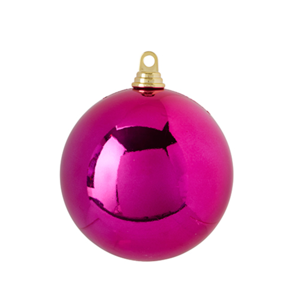 Pink Ball Ornament - 5"