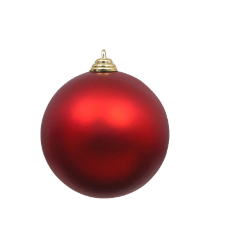 Matte Red Ornament - 12"