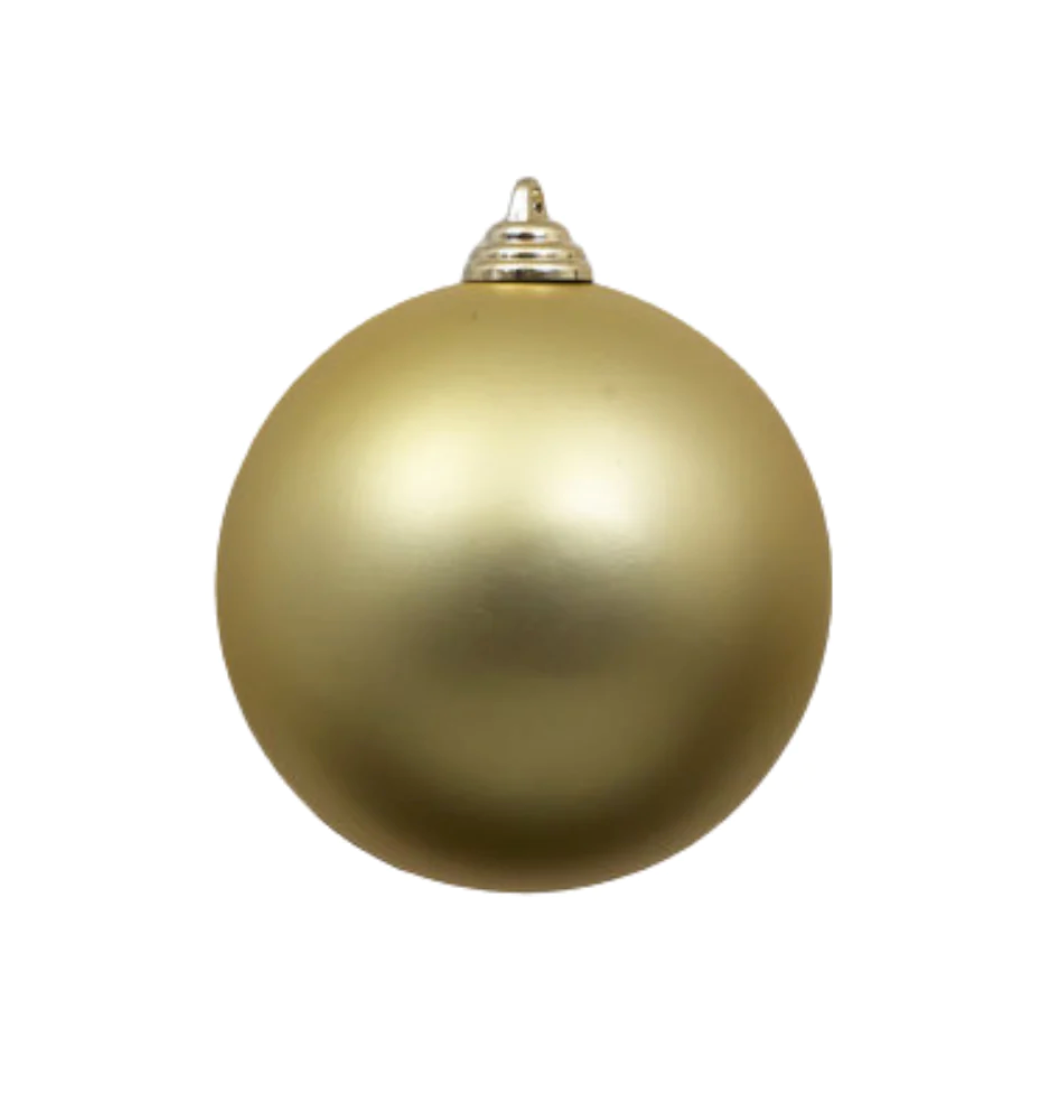 Matte Gold Ornament - 5"