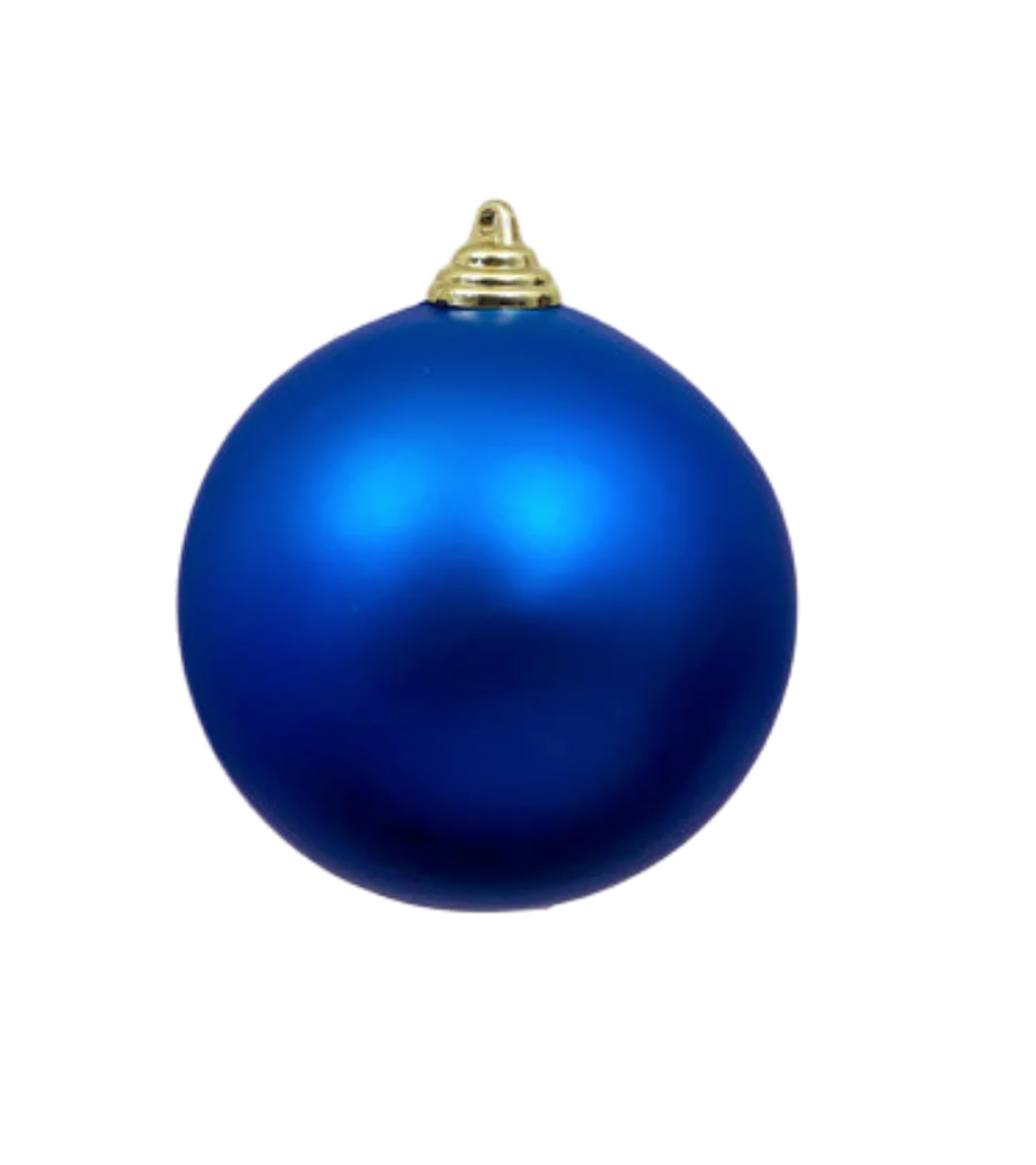 Matte Blue Ornament - 8"