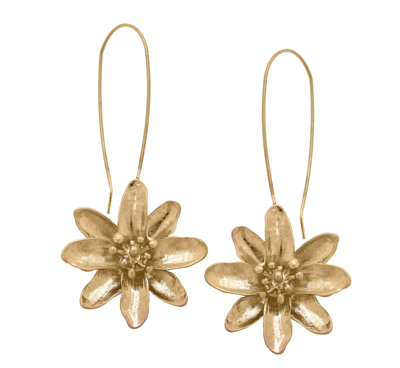 Kaiya Flower Earrings - Gold