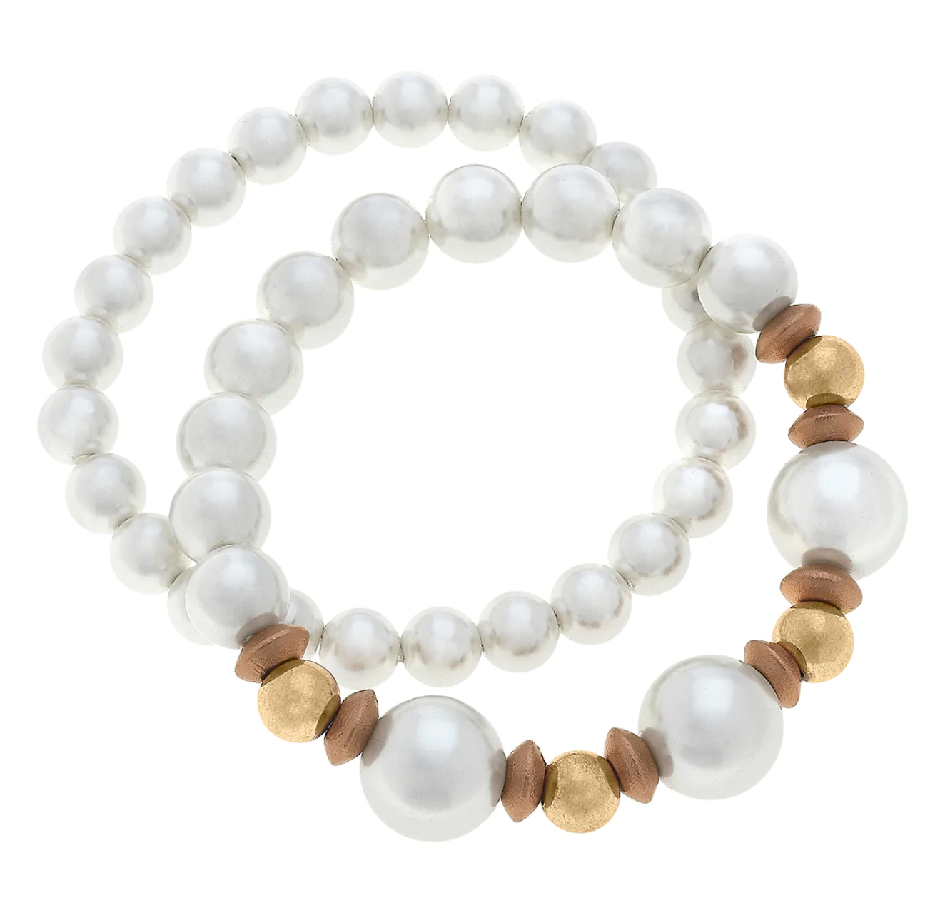 Moira Pearl, Stretch Bracelet, Ivory