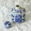 Pagoda Oval Jar with Lid