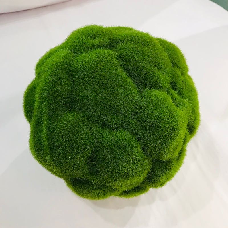 Green Moss Ball 7"